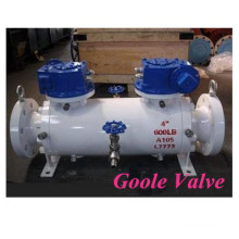 Flanged Double Block Bleed Trunnion Dbb Ball Valve (DBBQ347F)